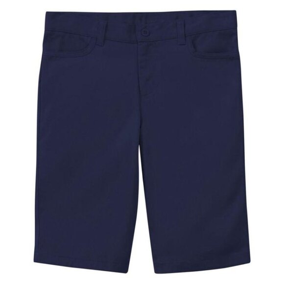 Classroom 52224 Girls Juniors Stretch Matchstick Short Navy - Picture 1 of 1